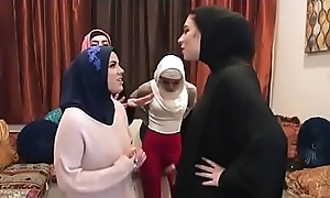 Muslim cuties in HIJAB be thrilled by a BBC before marriage