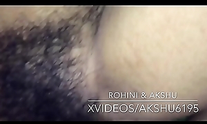 Indian desi rohini screwed unconnected with Akshu