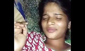 Punjabi Juvenile Tanu Kaur Fucked with Boyfriend at her abode parents spiralling almost out of state